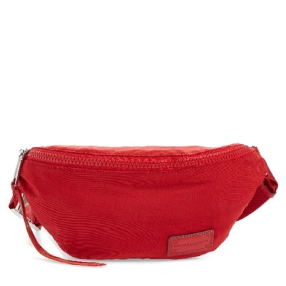 Rebecca Minkoff nylon belt bag red